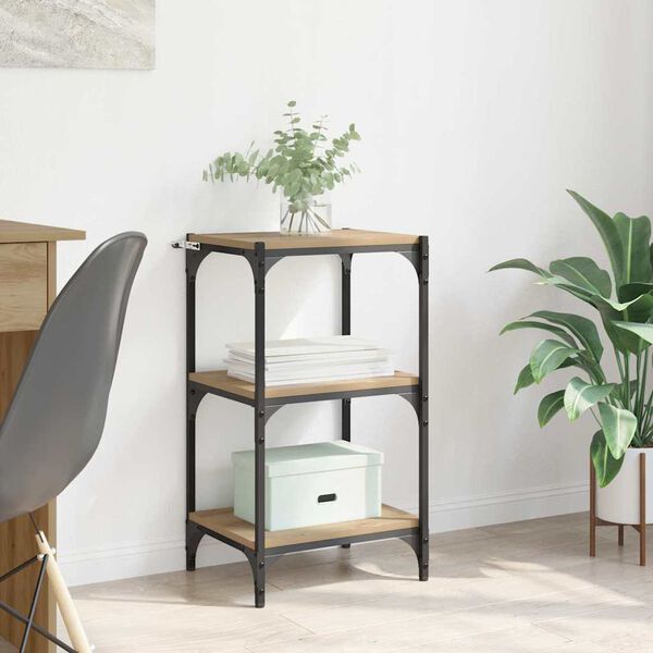 vidaXL Knihovna dub artisan 40 x 33 x 70,5 cm