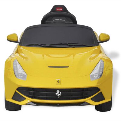 vidaXL Dětské auto "Ferrari F12" žluté 6 V s dálkovým ovládáním