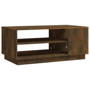 vidaXL Konferenčn&iacute; stolek kouřov&yacute; dub 102x55x43 cm kompozitn&iacute; dřevo