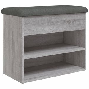 vidaXL Lavice s botn&iacute;kem &scaron;ed&aacute; sonoma 62 x 32 x 50 cm kompozitn&iacute; dřevo