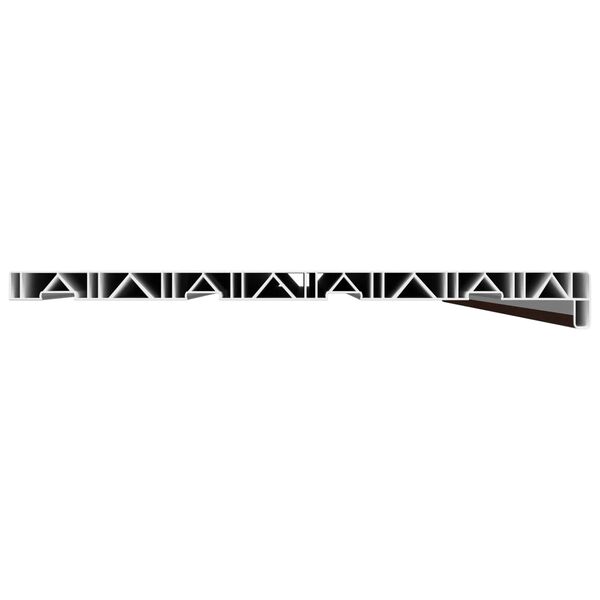 vidaXL Parapet okna Hněd&eacute; dřevo 160 x 40 x 4,5 cm PVC