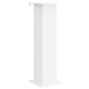 vidaXL Stojan na rostliny B&iacute;l&aacute; 30,5 x 30 x 100,5 cm Kompozitn&iacute; dřevo