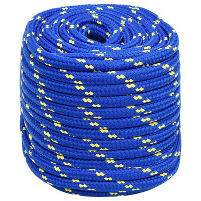 vidaXL Lodní lano modré 18 mm 100 m polypropylen