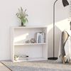 vidaXL Knihovna b&iacute;l&aacute; 80x30x76,5 cm kompozitn&iacute; dřevo