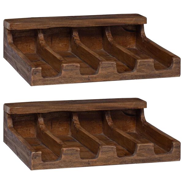 vidaXL Krabice Hněd&aacute; 36 x 30 x 10 cm Masivn&iacute; mahagonov&eacute; dřevo