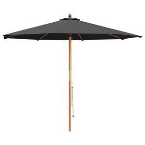vidaXL Zahradn&iacute; slunečn&iacute;k &Oslash; 300 x 248 cm Masivn&iacute; eukalyptov&eacute; dřevo