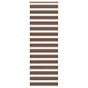 vidaXL Zebra roleta hněd&aacute; 85x230 cm &scaron;&iacute;řka l&aacute;tky 80,9 cm polyester