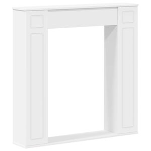 vidaXL R&aacute;m krbu B&iacute;l&aacute; 100 x 20 x 100 cm Kompozitn&iacute; dřevo