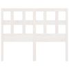 vidaXL Čelo postele b&iacute;l&eacute; 185,5 x 4 x 100 cm masivn&iacute; borovice
