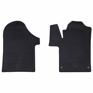 vidaXL Autokoberec 2 pcs Čern&aacute; TPE