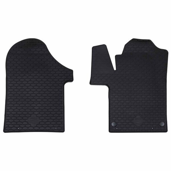 vidaXL Autokoberec 2 pcs Čern&aacute; TPE