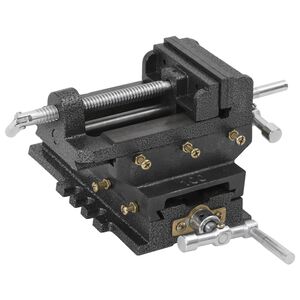 vidaXL Strojn&iacute; svěr&aacute;k pod vrtačku kř&iacute;žov&yacute; ručně ovl&aacute;dan&yacute; 78 mm