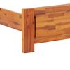 vidaXL R&aacute;m postele masivn&iacute; ak&aacute;ciov&eacute; dřevo 100 x 200 cm
