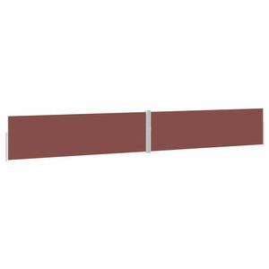 vidaXL Zatahovac&iacute; bočn&iacute; mark&yacute;za / z&aacute;stěna 170 x 1200 cm hněd&aacute;