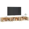 vidaXL N&aacute;stěnn&eacute; TV skř&iacute;ňky 3 ks dub sonoma 100 x 34,5 x 40 cm