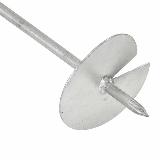 vidaXL Kotevn&iacute; kol&iacute;ky 6 ks 10 x 60 cm pozinkovan&yacute; kov