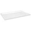 vidaXL Sprchov&aacute; vanička s punt&iacute;ky b&iacute;l&aacute; 80 x 120 x 4 cm ABS