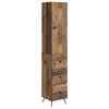 vidaXL Sada skř&iacute;něk 2 ks 34,5 x 34,5 x 90 cm Kompozitn&iacute; dřevo