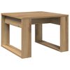 vidaXL Odkl&aacute;dac&iacute; stolek dub artisan 50 x 50 x 35 cm kompozitn&iacute; dřevo