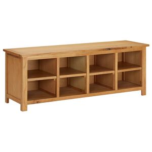 vidaXL Botn&iacute;k 114 x 37 x 45 cm masivn&iacute; dubov&eacute; dřevo