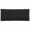 vidaXL Pol&scaron;t&aacute;ř na z&aacute;da Čern&aacute; 120 x 19 x 50 cm textil