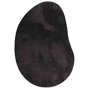 vidaXL Koberec HUARTE Čern&aacute; 80 x 150 cm Polyester
