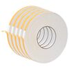 vidaXL Samolepic&iacute; pěnov&aacute; p&aacute;ska 5 ks B&iacute;l&aacute; 10mm x 10m Pěna CR