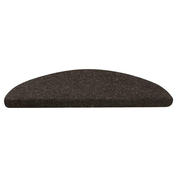 vidaXL Samolepic&iacute; rohože na schody 30 ks Antracit 56x17x3 cm