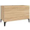 vidaXL Skř&iacute;ňka na LP desky dub sonoma 74,5x38x48 cm kompozitn&iacute; dřevo