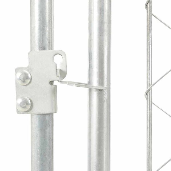 vidaXL Venkovní psí kotec se střechou 100 x 100 x 125 cm