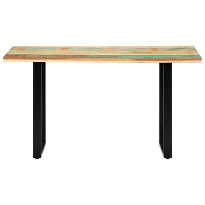 vidaXL Jídelní stůl 140 x 70 x 76 cm masivní recyklované dřevo