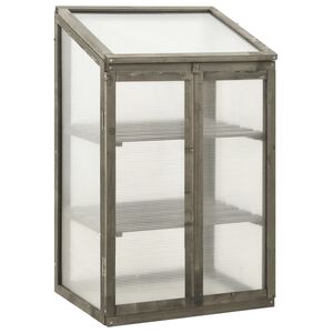vidaXL Sklen&iacute;k 60 x 45 x 100 cm jedlov&eacute; dřevo