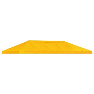vidaXL Kryt stanu alt&aacute;nu 6 x 3 m Žlut&aacute; Polyester 190