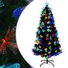 vidaXL Uměl&yacute; v&aacute;nočn&iacute; stromeček Zelen&aacute; 120 cm PVC