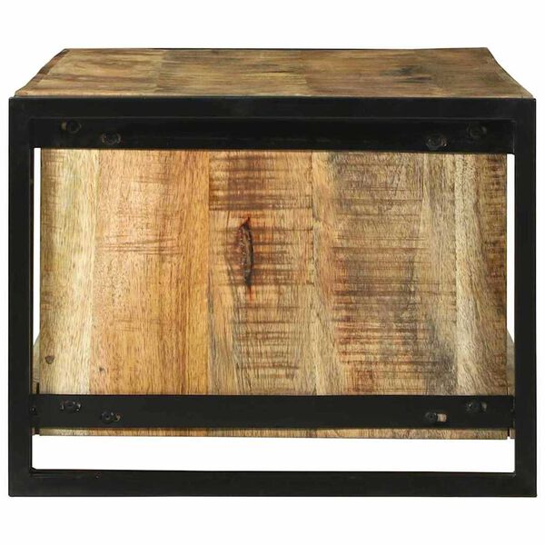 vidaXL Konferenčn&iacute; stolek Hněd&aacute; 120 x 50 x 38 cm Masivn&iacute; mangov&eacute; dřevo