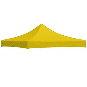 vidaXL Střecha k party stanu 3 x 3 m žlut&aacute; 270 g/m&sup2;