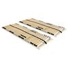 vidaXL Lamelov&eacute; ro&scaron;ty do postele 2 ks 28 lamel 7 z&oacute;n 70 x 200 cm