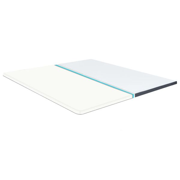 vidaXL Vrchní matrace na postel boxspring 200 x 180 x 5 cm středně měkký