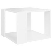 vidaXL Konferenční stolek bílý 40 x 40 x 30 cm kompozitní dřevo