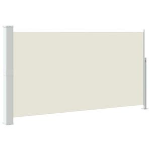 vidaXL Zatahovac&iacute; bočn&iacute; mark&yacute;za/z&aacute;stěna na terasu 170 x 300 cm kr&eacute;mov&aacute;