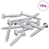 vidaXL &Scaron;roub 7792 ks Stř&iacute;brn&aacute; 9,8 x 35 mm Železo