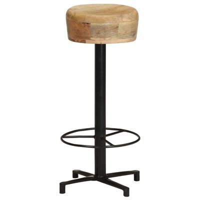 vidaXL Barové stoličky 2 ks 76 cm masivní mangovníkové dřevo