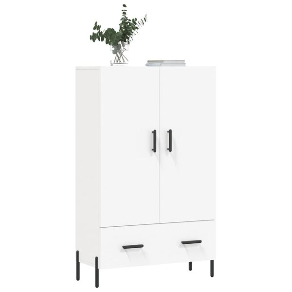 vidaXL Skříň highboard bílá 69,5 x 31 x 115 cm kompozitní dřevo