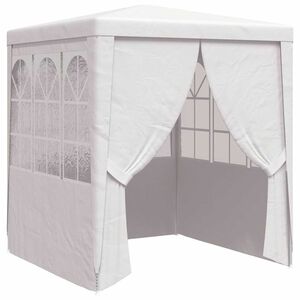 vidaXL Profesion&aacute;ln&iacute; party stan s bočnicemi 2,5 x 2,5 m b&iacute;l&yacute; 90 g/m&sup2;