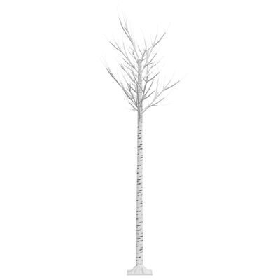 vidaXL Vánoční stromek 200 modrých LED 2,2 m vrba dovnitř i ven