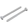 vidaXL &Scaron;roub 2 ks Stř&iacute;brn&aacute; M6 x 85 mm Ocel