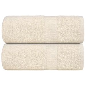 vidaXL Ručn&iacute;ky FROGN 2 ks kr&eacute;mov&eacute; 30x30 cm 360 g/m&sup2;