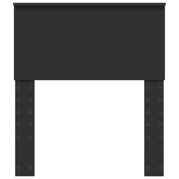 vidaXL Čelo postele Čern&yacute; dub 75 cm Kompozitn&iacute; dřevo