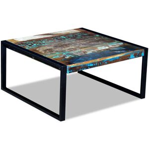 vidaXL Konferenčn&iacute; stolek masivn&iacute; recyklovan&eacute; dřevo 80 x 80 x 40 cm