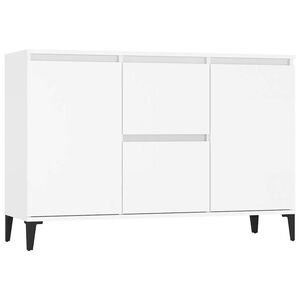 vidaXL Př&iacute;born&iacute;k b&iacute;l&yacute; 102 x 35 x 70 cm kompozitn&iacute; dřevo